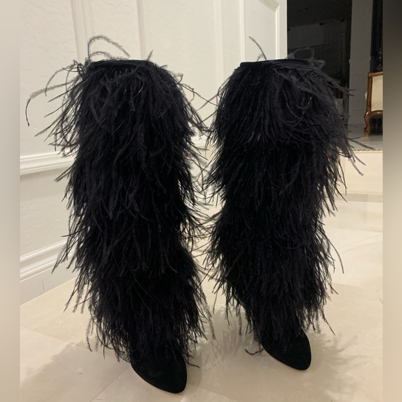 BROTHER VELLIES Palms Feather Shaft Boot  Size 8
Retail $2750 - Picture 2 of 14